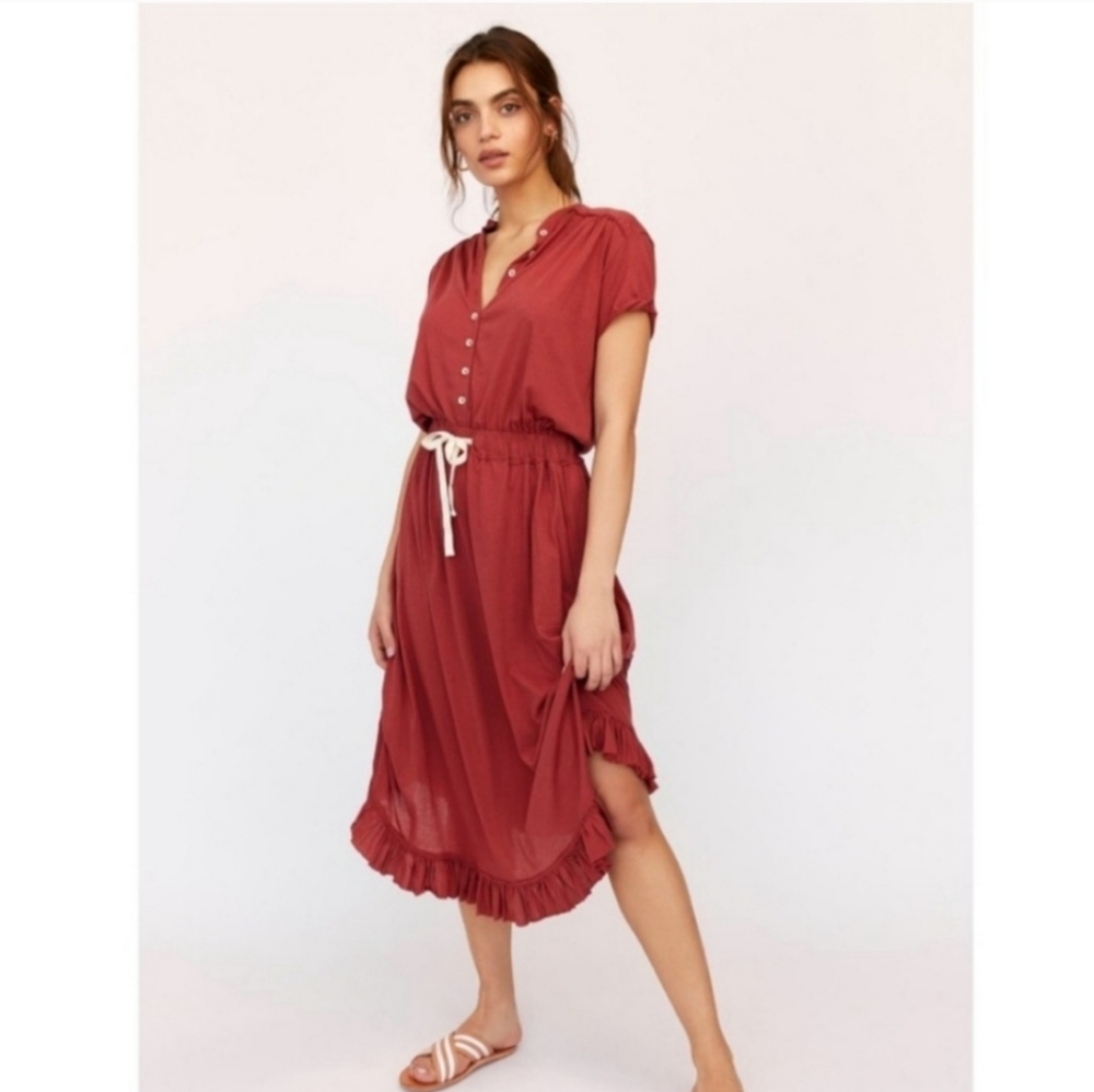 Free people ruffle dress